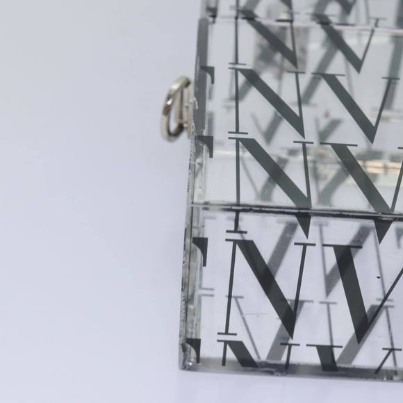 VALENTINO Hand Bag Plastic 2way Clear Auth 78373A - Picture 8 of 16